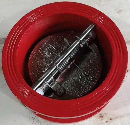 Butterfly Pn16 CF8m ūdens divu atloku atloka tipa vafeļu pretvārsts